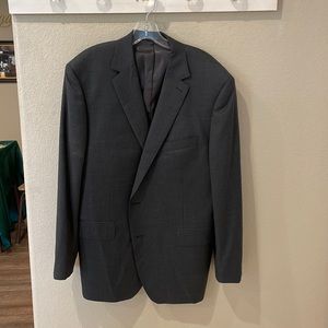 Paul Betenly Thomas Classic Fit Charcoal Suit Jacket